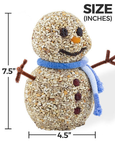 Snowman Bird Feeder (Gifts For Bird Lovers)