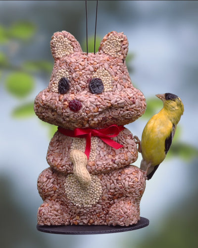 Chipmunk Bird Feeder (Gifts For Bird Lovers)