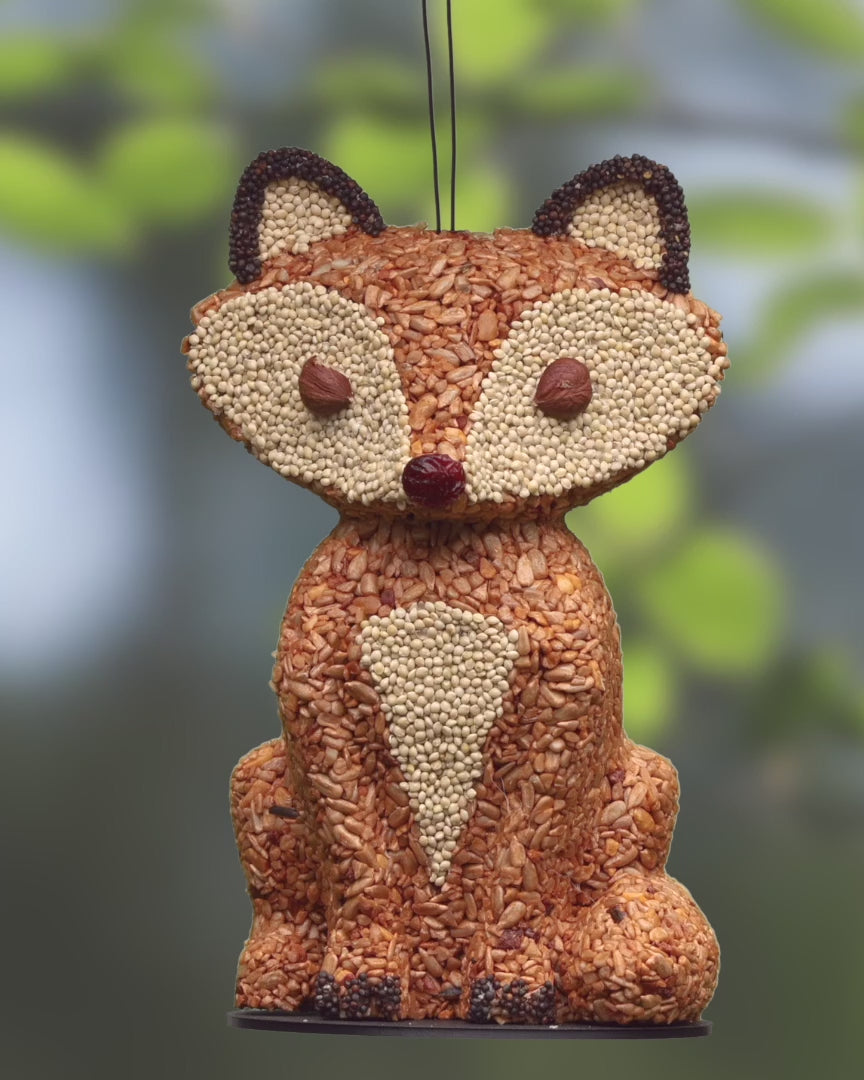 Fox Bird Feeder (Gifts For Bird Lovers)