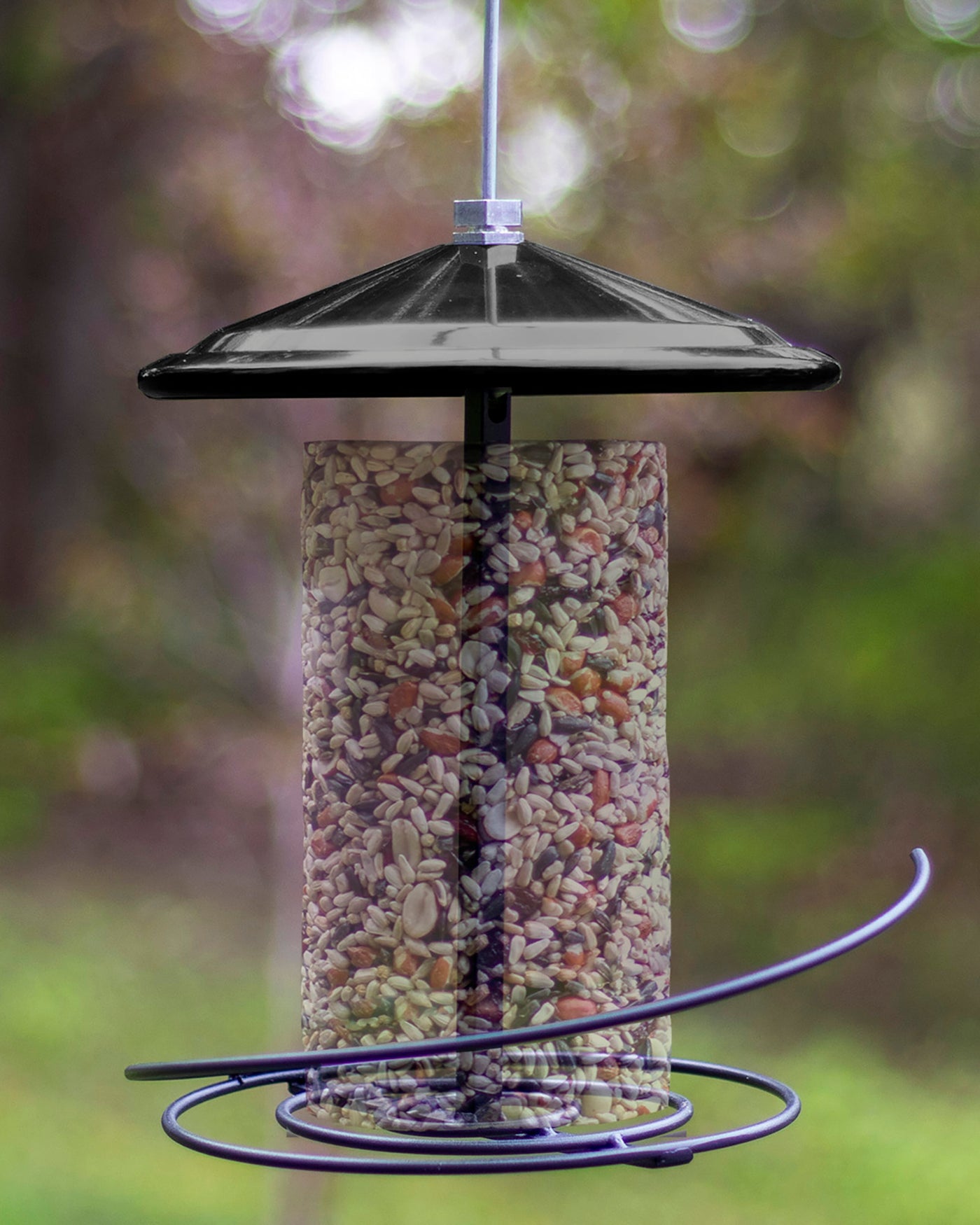 Seed Cylinder Feeder - Black