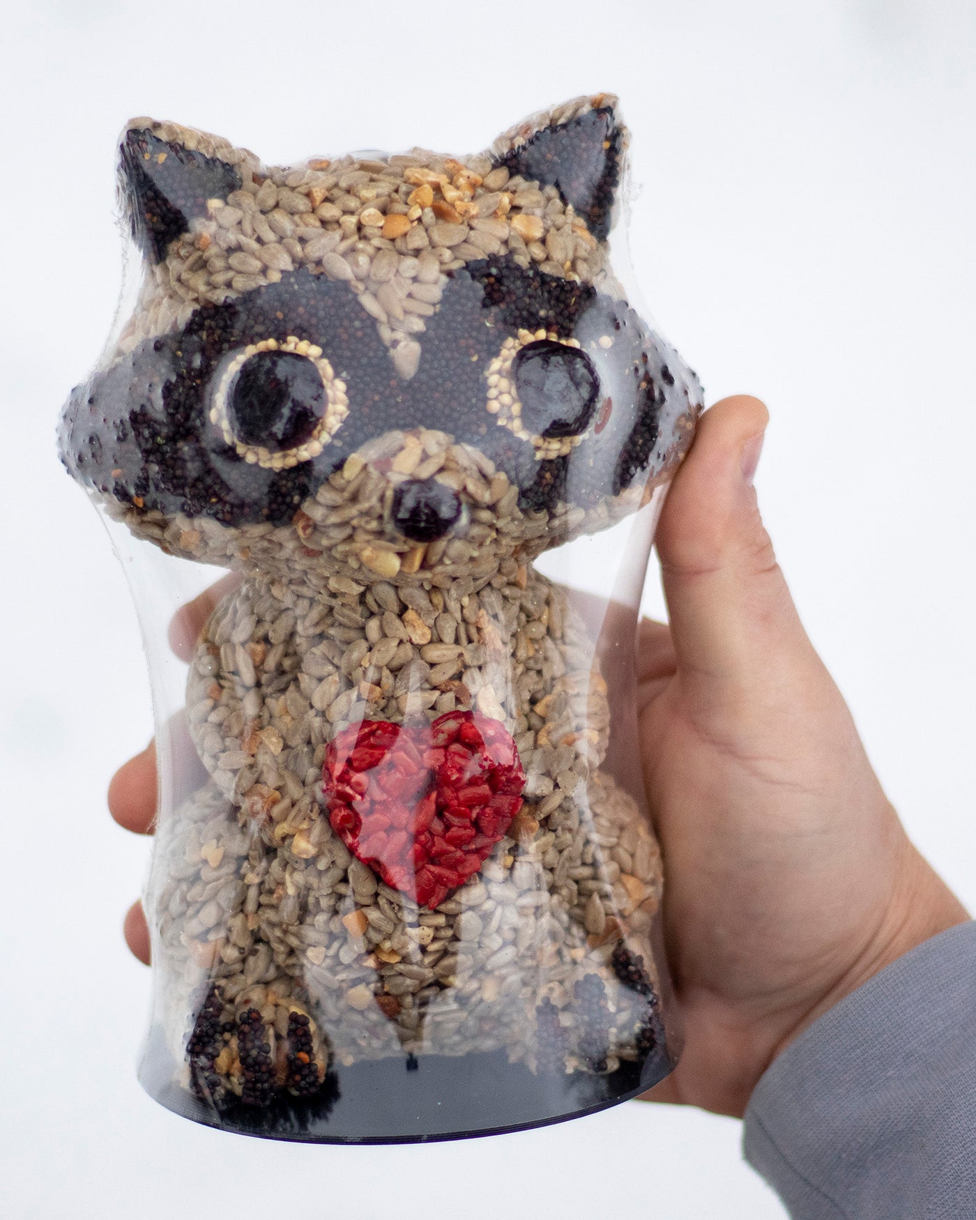 Racoon Bird Feeder