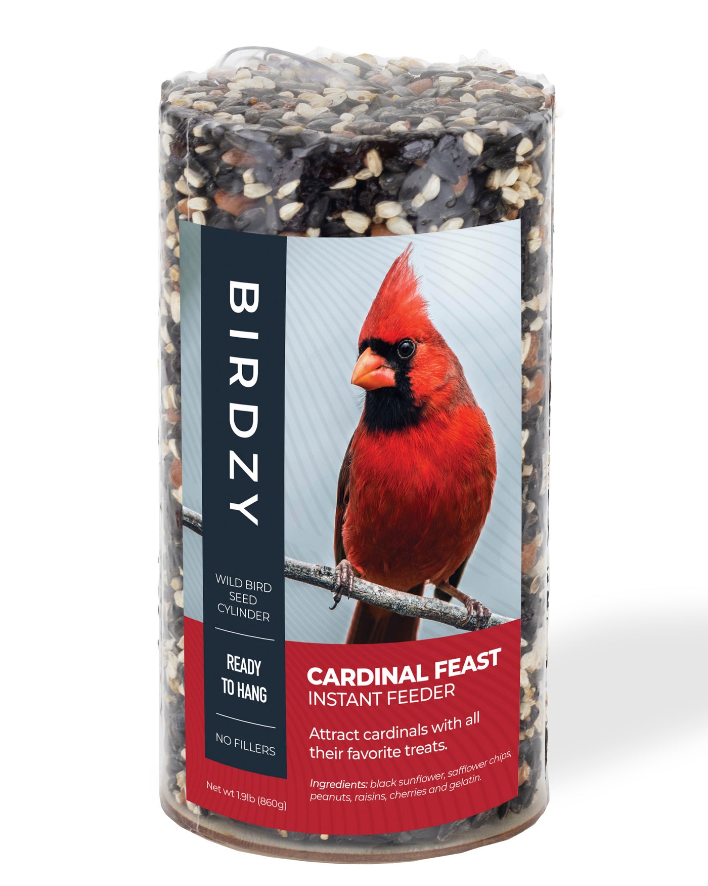 Cardinal Feast Seed Cylinder