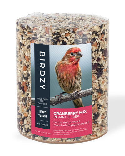 Cranberry Mix Seed Cylinder