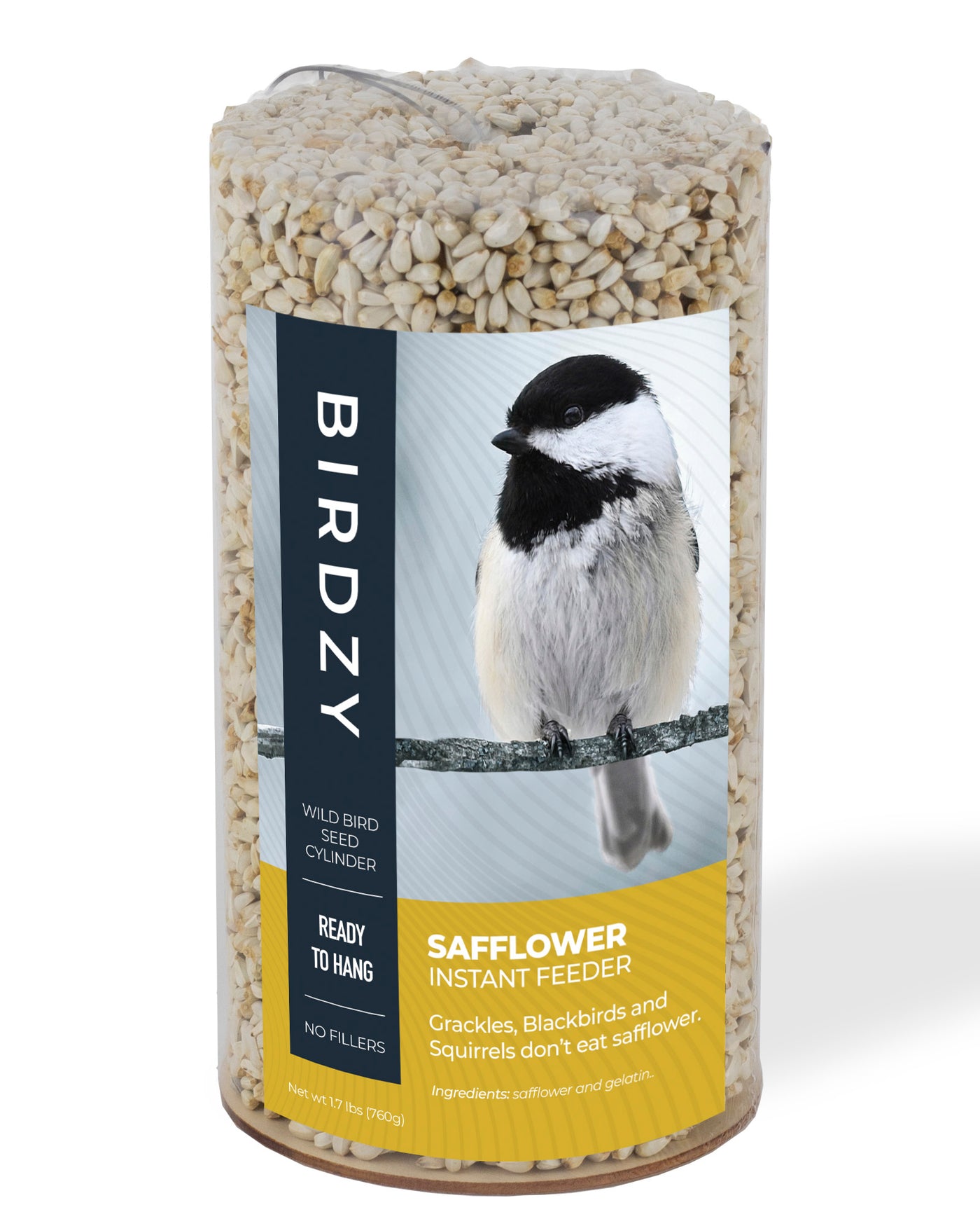 Safflower Bird Seed Cylinder