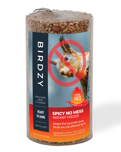 Spicy No-Mess Seed Cylinder